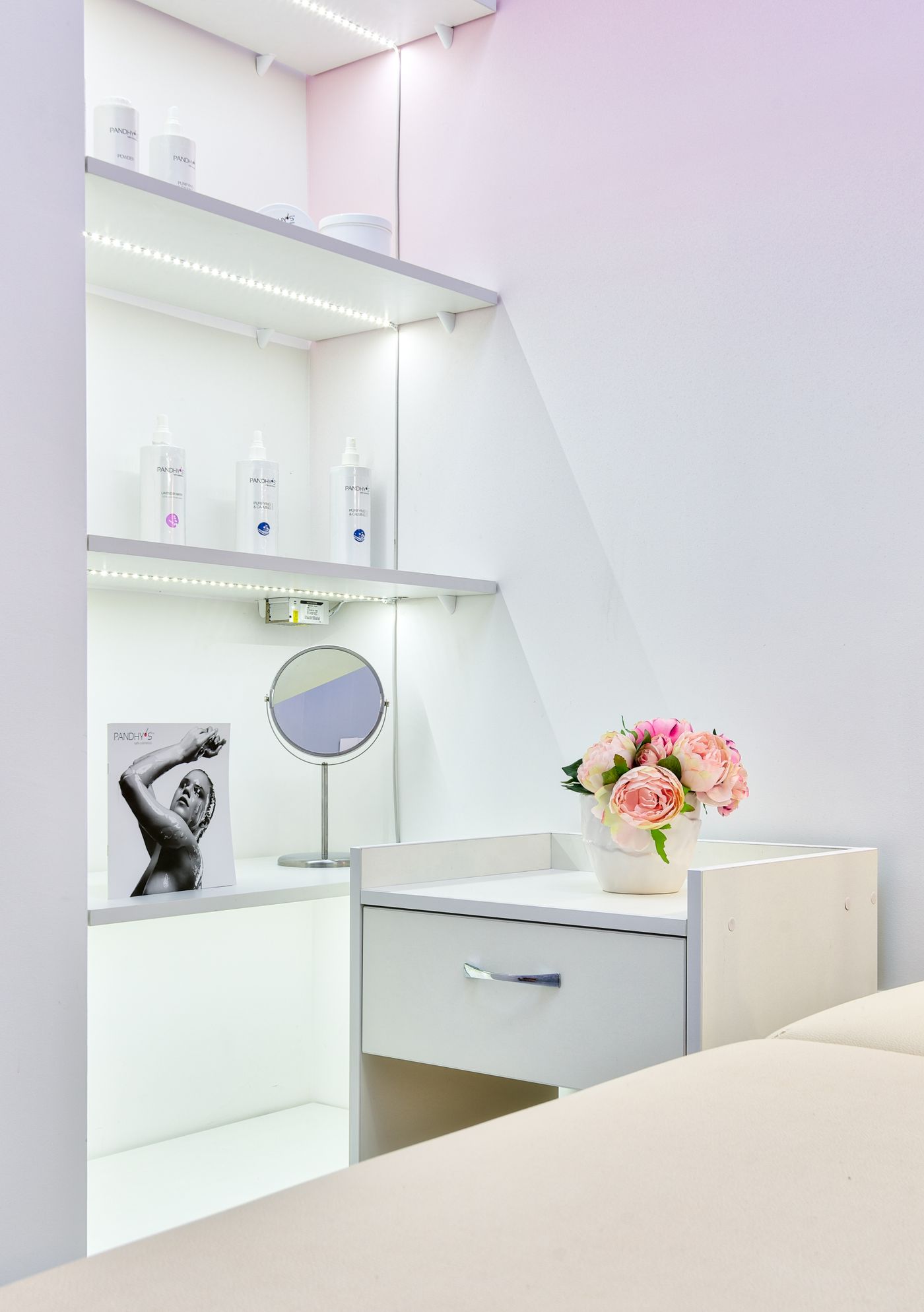 A calm beauty lounge — illustrative stock photo